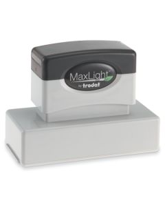 Kansas Notary Maxlight XL2-185 Pre-Inked Stamp Rectangular