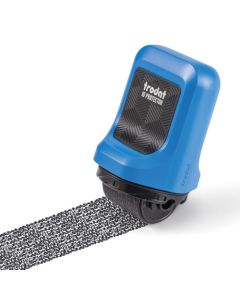 Trodat ID Blue Case Protector Ink Roller – Identity Theft Protection Roller Stamp