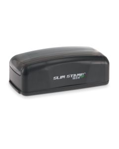 Slim 1854 Pre-Inked Pocket Stamp, Rectangular