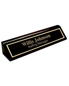 2 x 10 Black Piano Finish 
