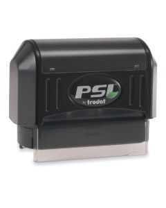 PSI 2264 Pre-inked Text Stamp, Rectangular