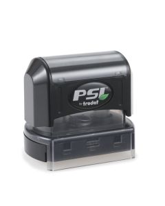 PSI 3255 Pre-inked Text Stamp, Rectangular