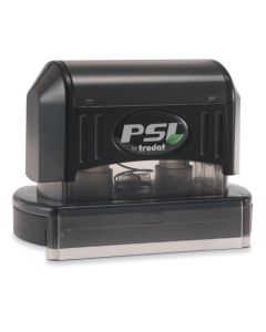 PSI 3679 Pre-inked Text Stamp, Rectangular