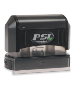 PSI 2773 Pre-inked Text Stamp, Rectangular